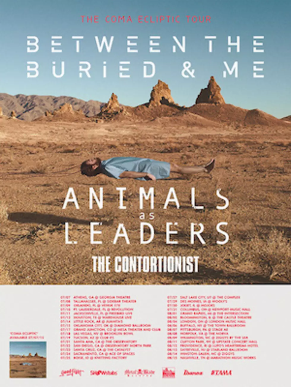 Between the Buried and Me Reveal New Album Details + Summer 2015 Tour Dates
