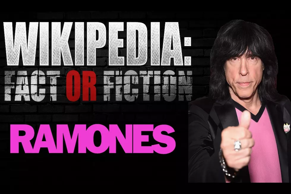 Ramones Legend Marky Ramone - 'Wikipedia: Fact or Fiction?'