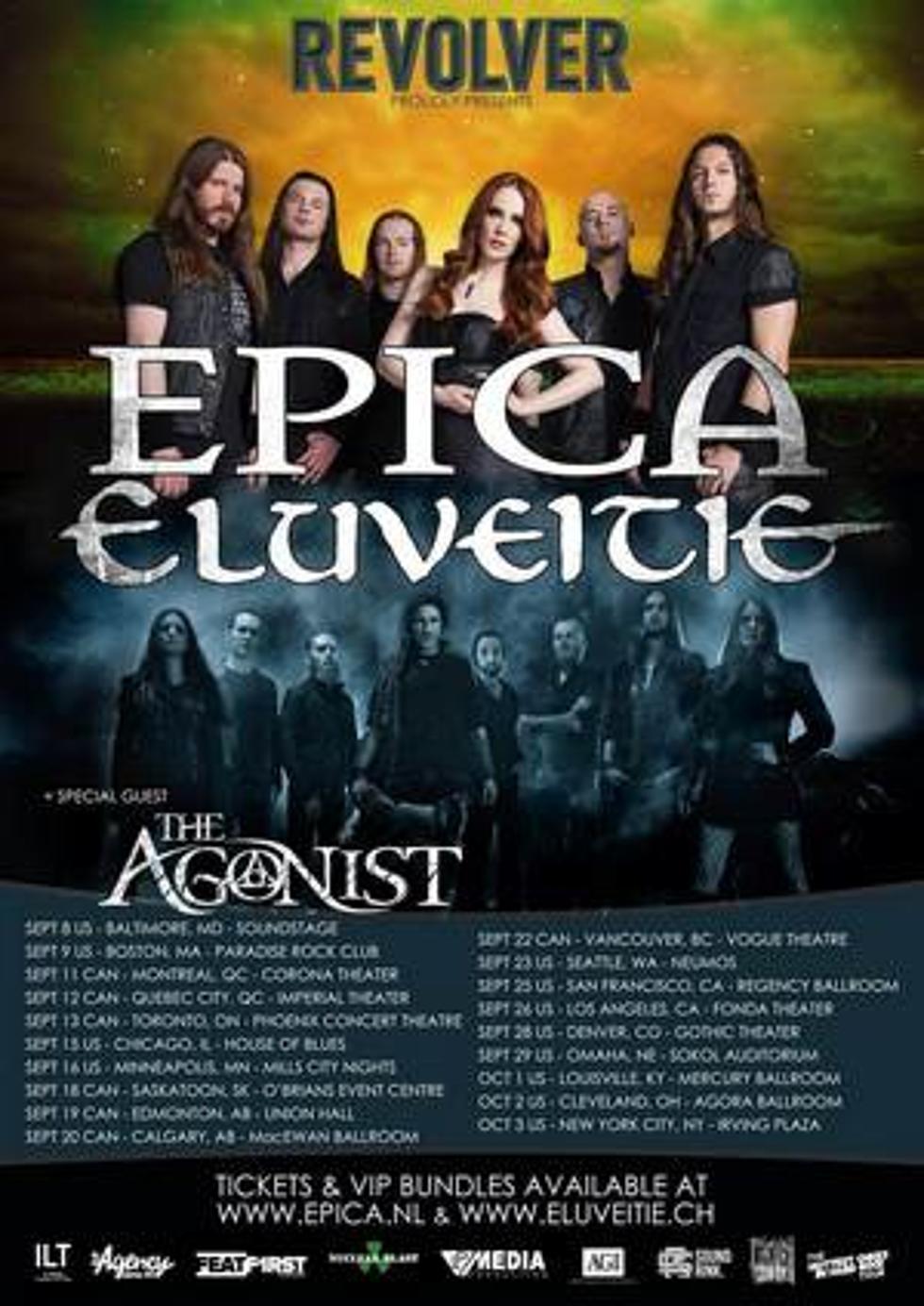 Epica + Eluveitie Team Up for 2015 North American Tour