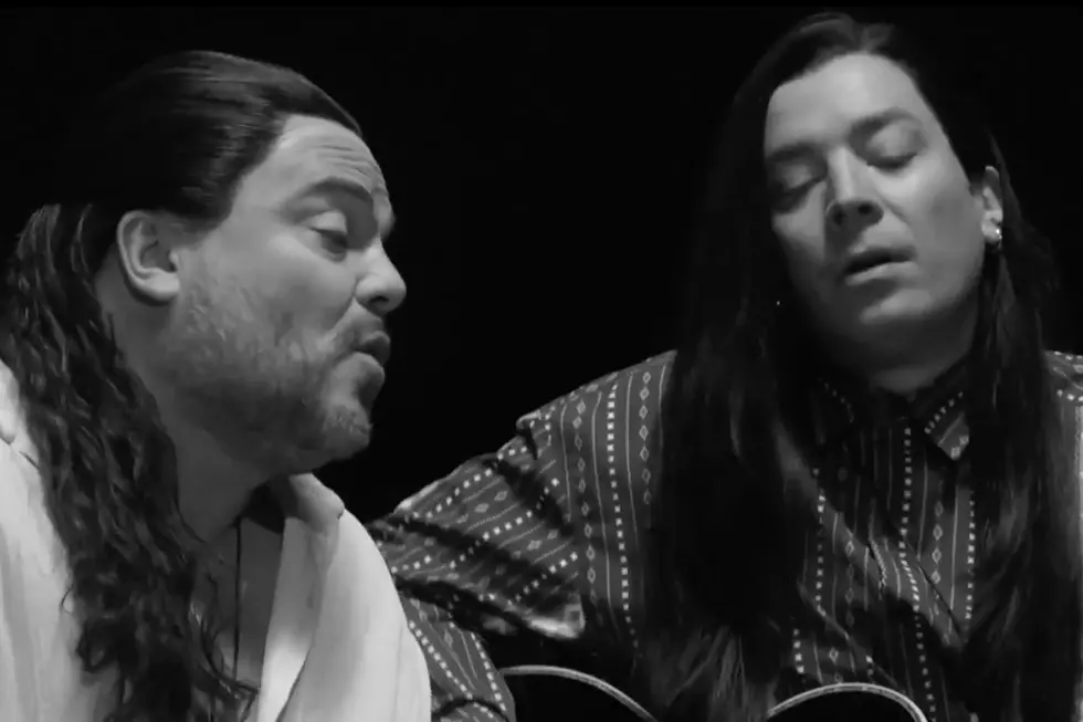Jack Black and Jimmy Fallon Recreate Extreme's 'More Than Words' Video