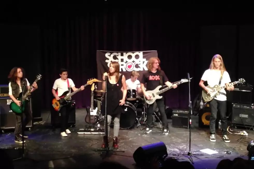 Megadeth’s David Ellefson Jams With School of Rock Fairfax Band In Los Angeles