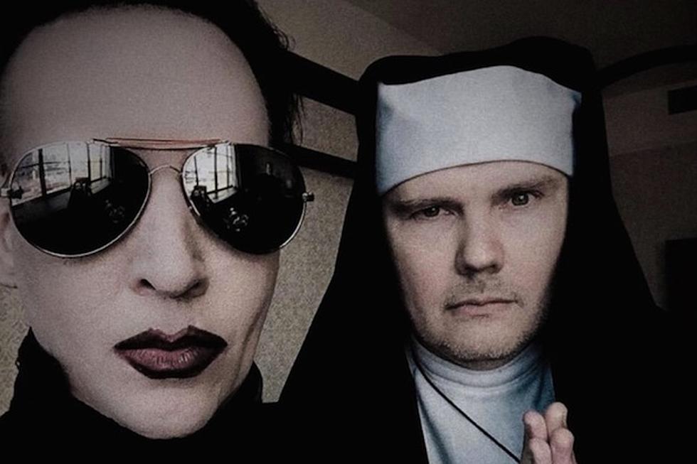 Marilyn Manson + Billy Corgan Jam Girls Just Wanna Have Fun