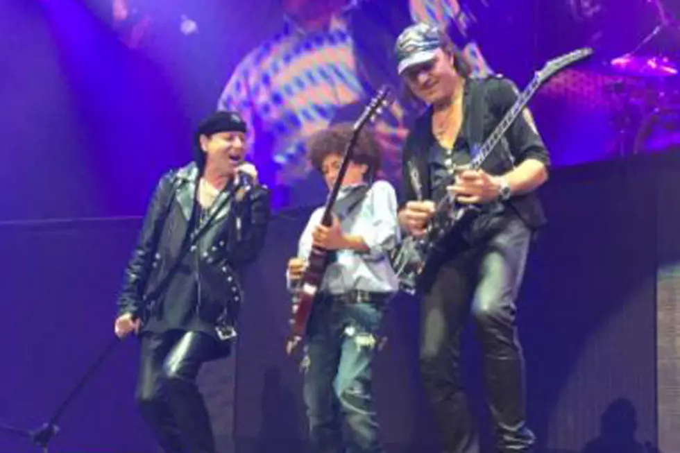Scorpions Joined by 12-Year-Old Guitarist Brandon Niederauer in Brooklyn