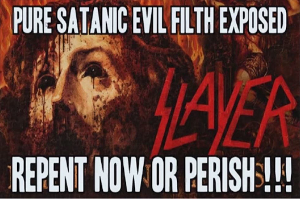 Christian YouTuber Attacks Slayer’s ‘Repentless,’ Accidentally Uses Judas Priest Art to Portray God