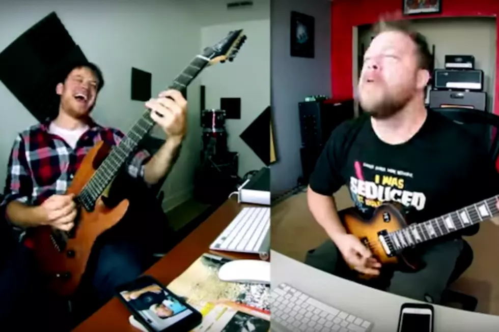 Watch Two Guitarists Communicate in 'Morse Code Metal'