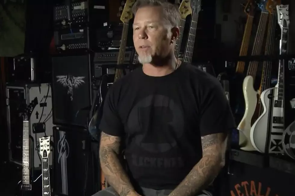 James Hetfield: Metallica 'Recording an Album' Right Now
