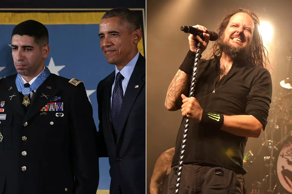 President Obama Insists He’s Not The Lead Singer of Korn While Handing Out Medal of Honor