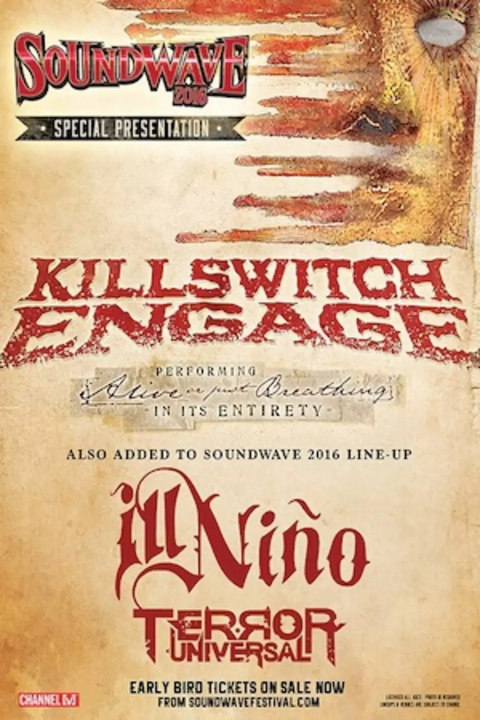 Killswitch Engage to Revisit ‘Alive or Just Breathing’ for 2016 Soundwave Festival Sets