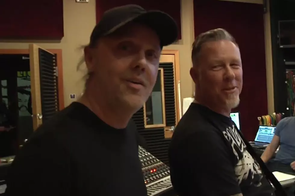 Metallica Share Video of James Hetfield Recording New Album