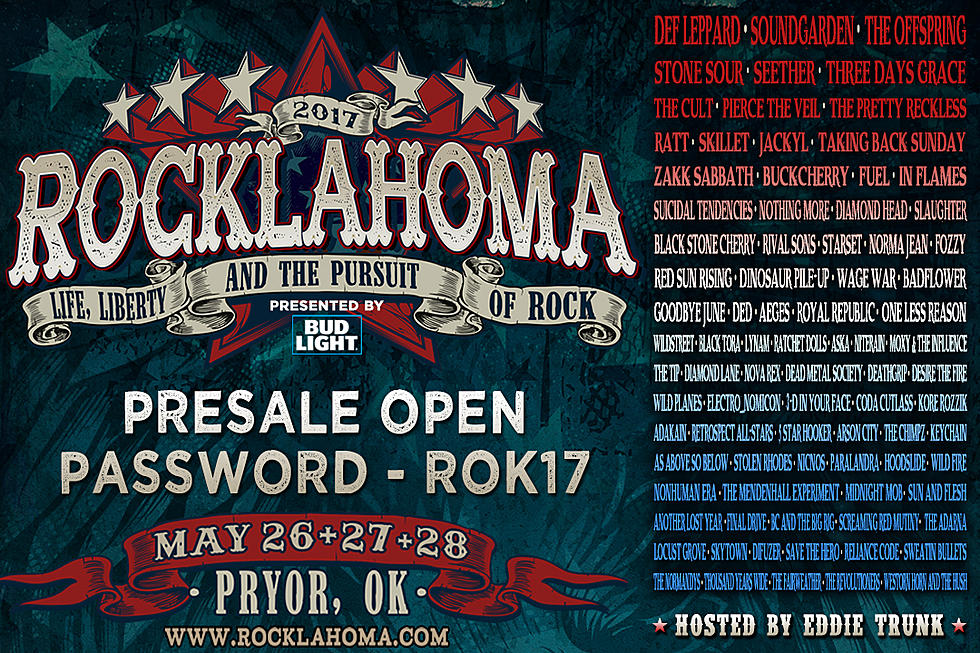 Presale Open for Rocklahoma 2017!