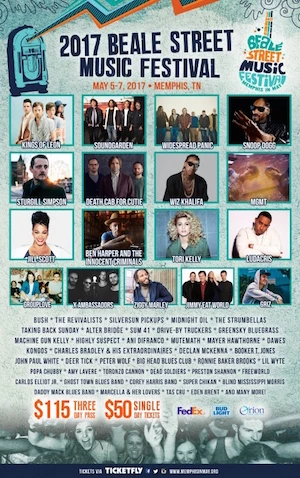 2017 Beale Street Music Festival