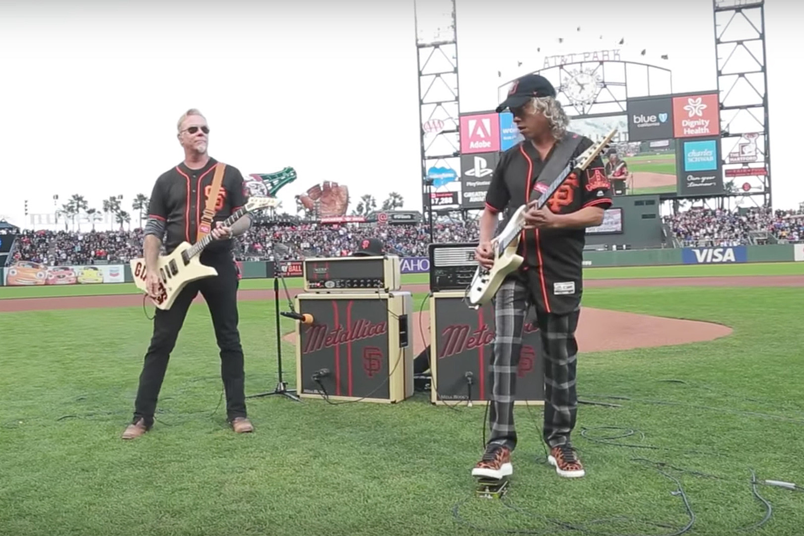 Watch Metallica Perform National Anthem at San Francisco Giants