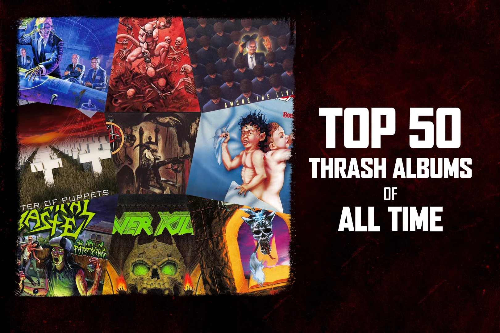 Top 50 Thrash Metal Albums of All Time