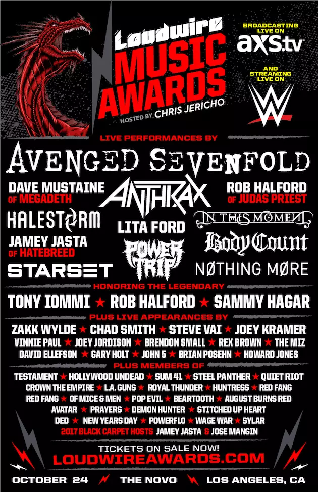 Loudwire Music Awards Poster