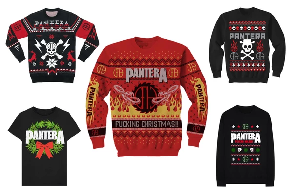 new pantera christmas sweaters are here pantera christmas sweaters