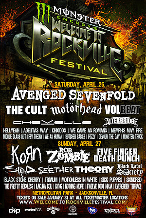 Welcome to Rockville 2014: Avenged Sevenfold, Korn + More