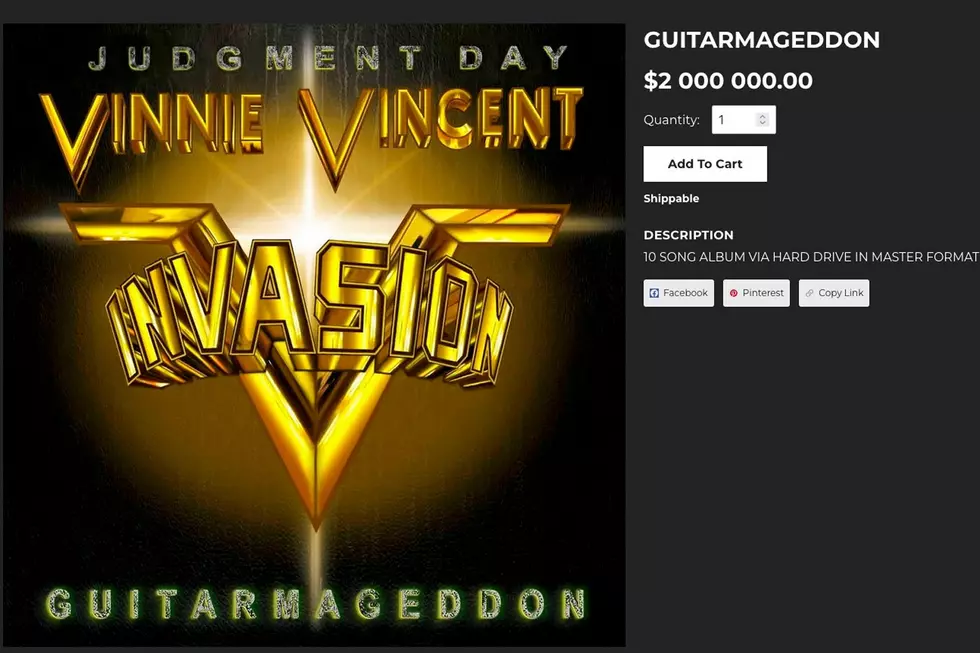 Vinnie Vincent’s New Album Can Be Yours for $2 Million