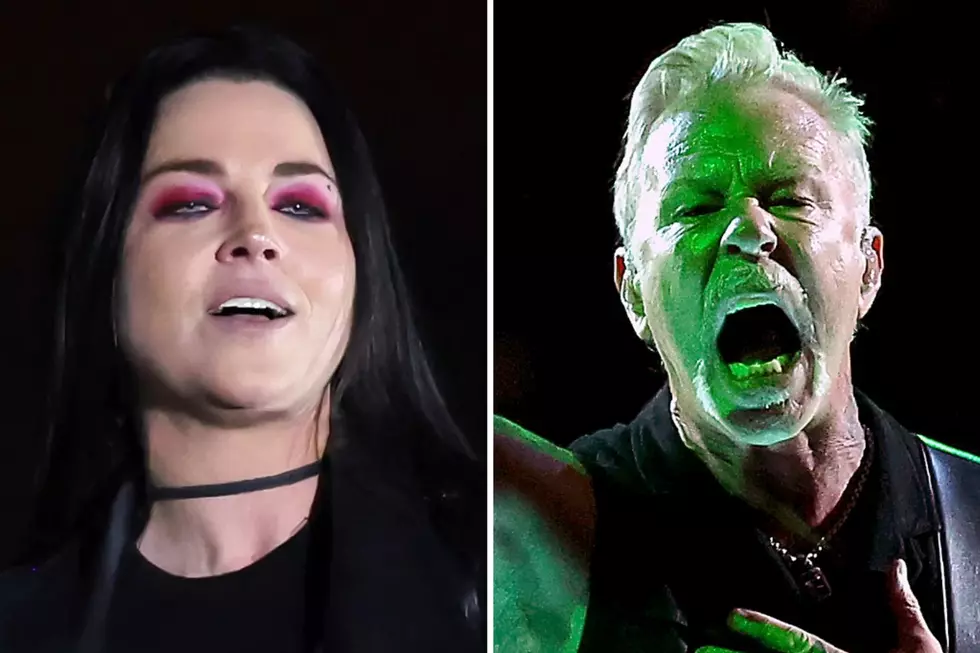 The Magic Moment Between Evanescence’s Amy Lee + Her 11-Year-Old Son at a Metallica Show